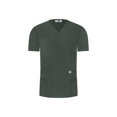 Breathing Scrub Top - Military Green / Verde Militar